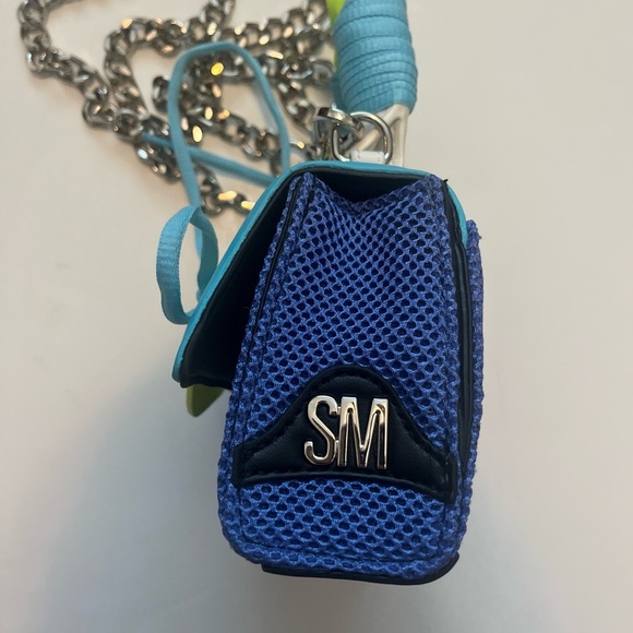 NEW Steve Madden Bdorra Diego Flap Top Crossbody Bag W/Chain Sneakerhead Purse - Picture 4 of 8